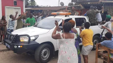 Gabon: des scènes de joie à Libreville et Port-Gentil