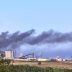 La Rochelle : un impressionnant incendie de silos à grains sur le port La Rochelle : un impressionnant incendie de silos à grains sur le port