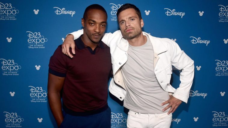 Anthony Mackie manque Sebastian Stan sur le nouveau Captain America Anthony Mackie manque Sebastian Stan sur le nouveau Captain America