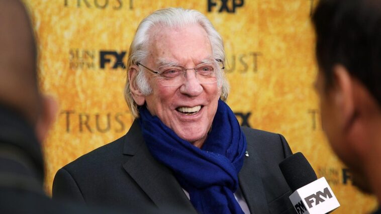 Donald Sutherland, star de MASH et Hunger Games, est mort à 88 ans
