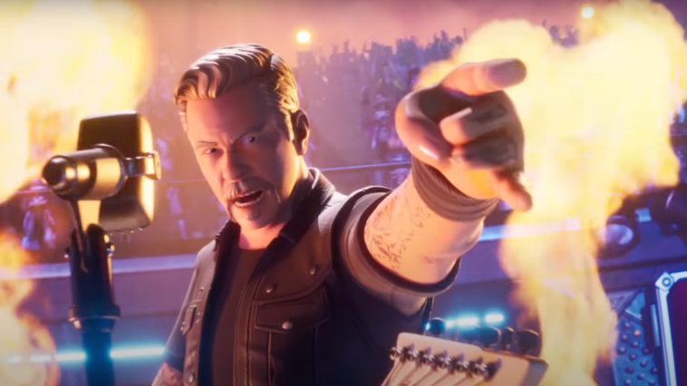 Metallica fait un festival musical… sur Fortnite Metallica fait un festival musical… sur Fortnite