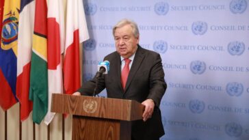 Guterres exhorte à une désescalade régionale au Moyen-Orient