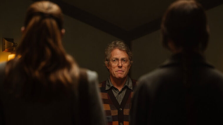 La nouvelle bande-annonce de Heretic a beaucoup d'ambiance et juste un peu de Hugh Grant maléfique La nouvelle bande-annonce de Heretic a beaucoup d'ambiance et juste un peu de Hugh Grant maléfique