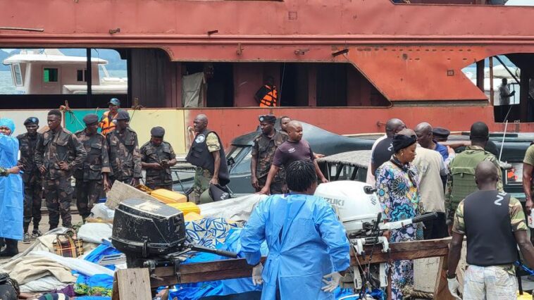 RDC: 87 morts dans le naufrage d'un bateau sur le lac-Kivu (officiel)