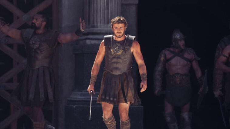 Revue Gladiator II : Déclin impérial épuisé et décadent