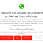 WhatsApp est en panne : des millions d’utilisateurs touchés WhatsApp est en panne : des millions d’utilisateurs touchés