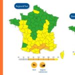 Vent violent et vagues géantes : sept départements du Sud en alerte orange Vent violent et vagues géantes : sept départements du Sud en alerte orange