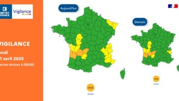 Météo : cinq départements du sud-ouest en alerte orange pour inondations