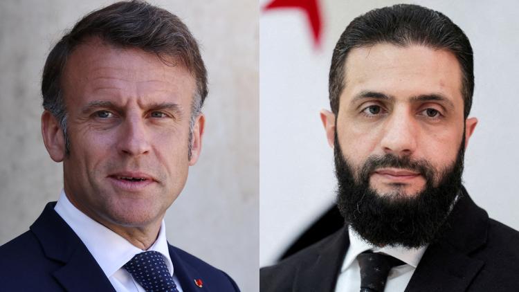 Emmanuel Macron reçoit le président syrien Ahmed al-Sharaa : une visite sous haute tension à Paris