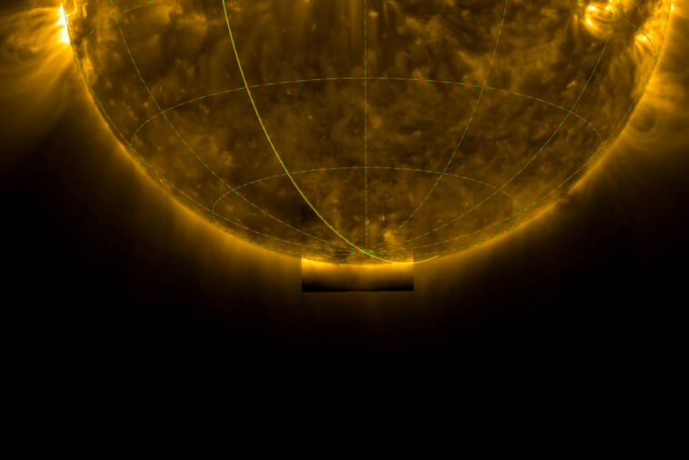 La sonde Solar Orbiter dévoile les premières images du pôle sud du Soleil
